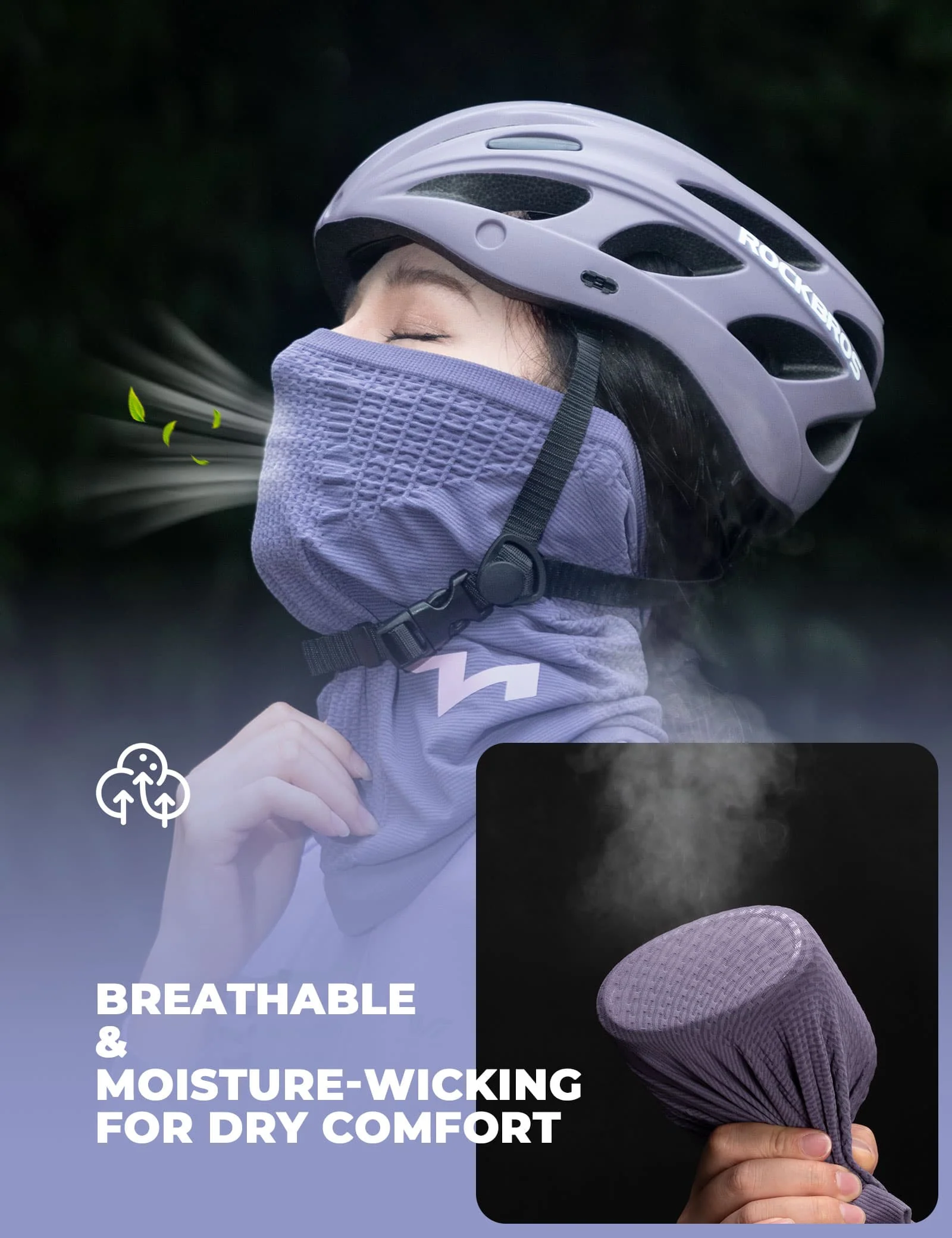 TVI Women’s Knitted Cycling Neck Gaiter - Image 7