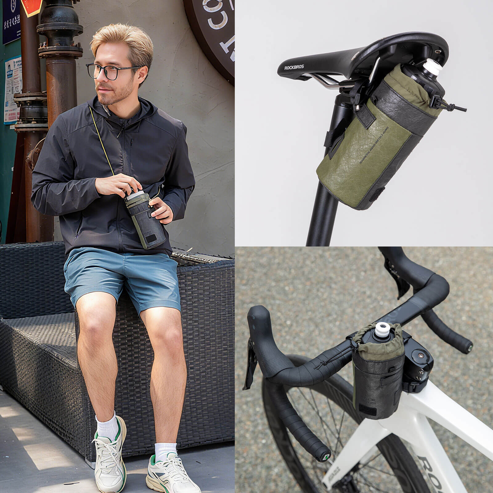 Bike Water Bottle Bag - 0.7L - Image 9
