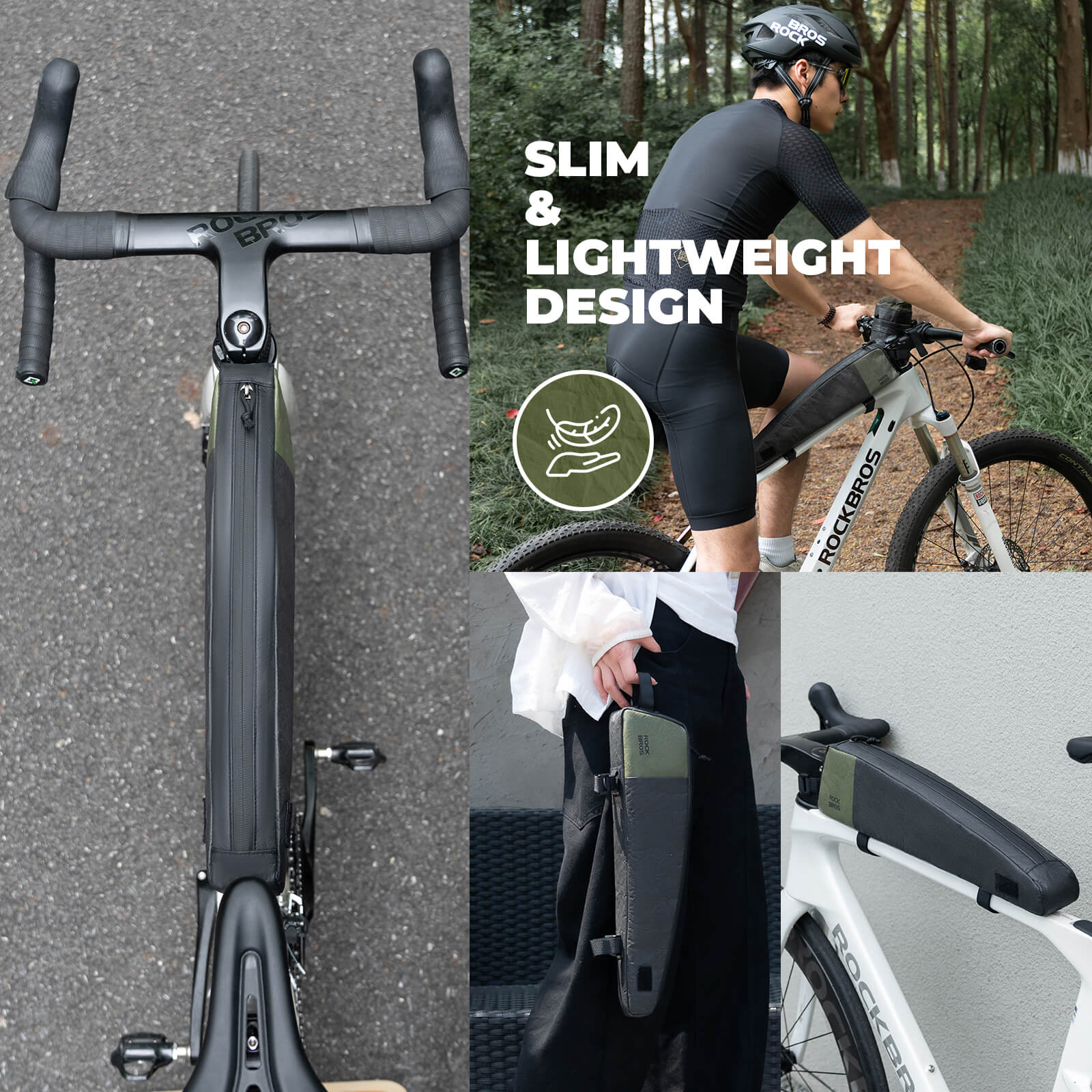 Top Tube Bike Bag - 0.9L - Image 3