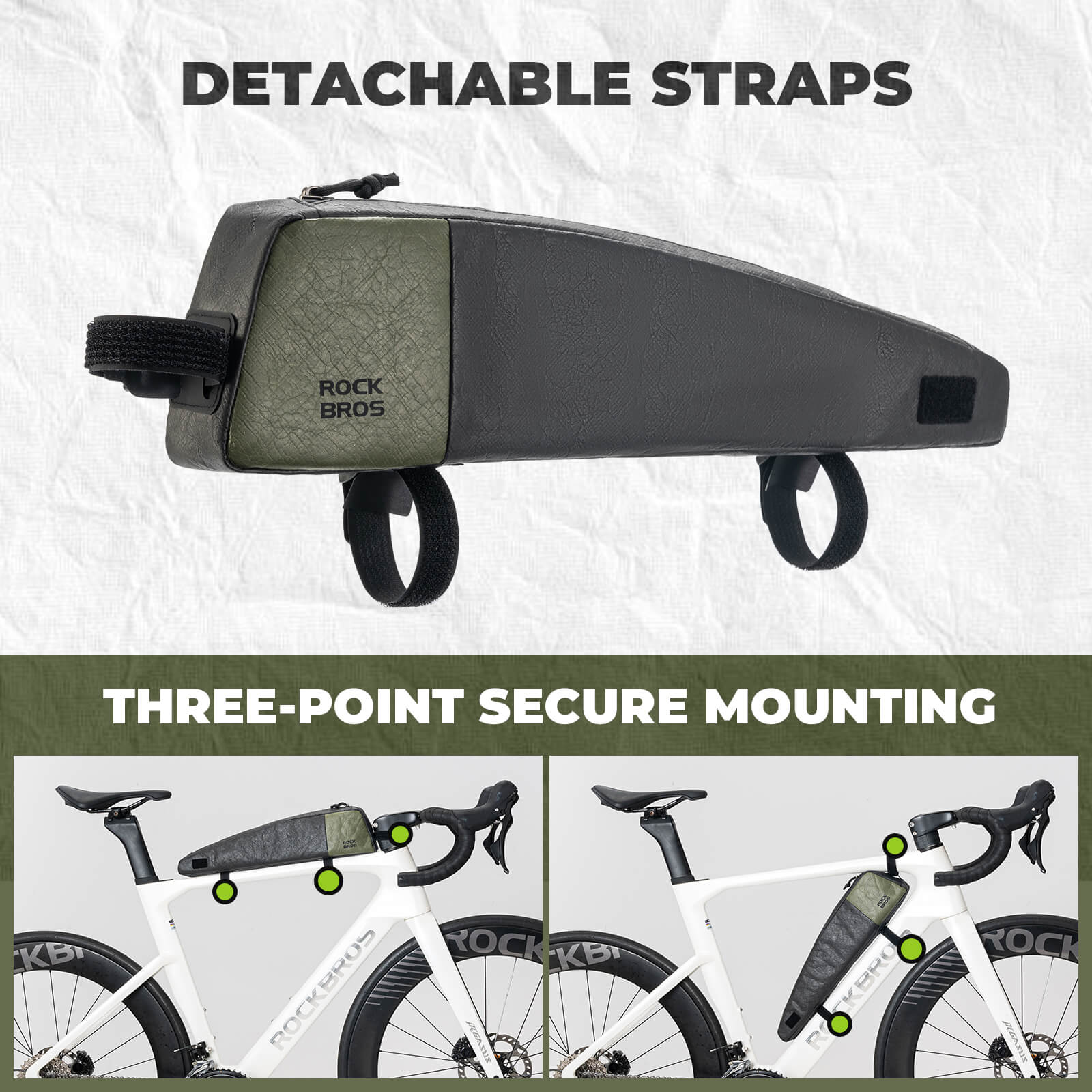 Top Tube Bike Bag - 0.9L - Image 5