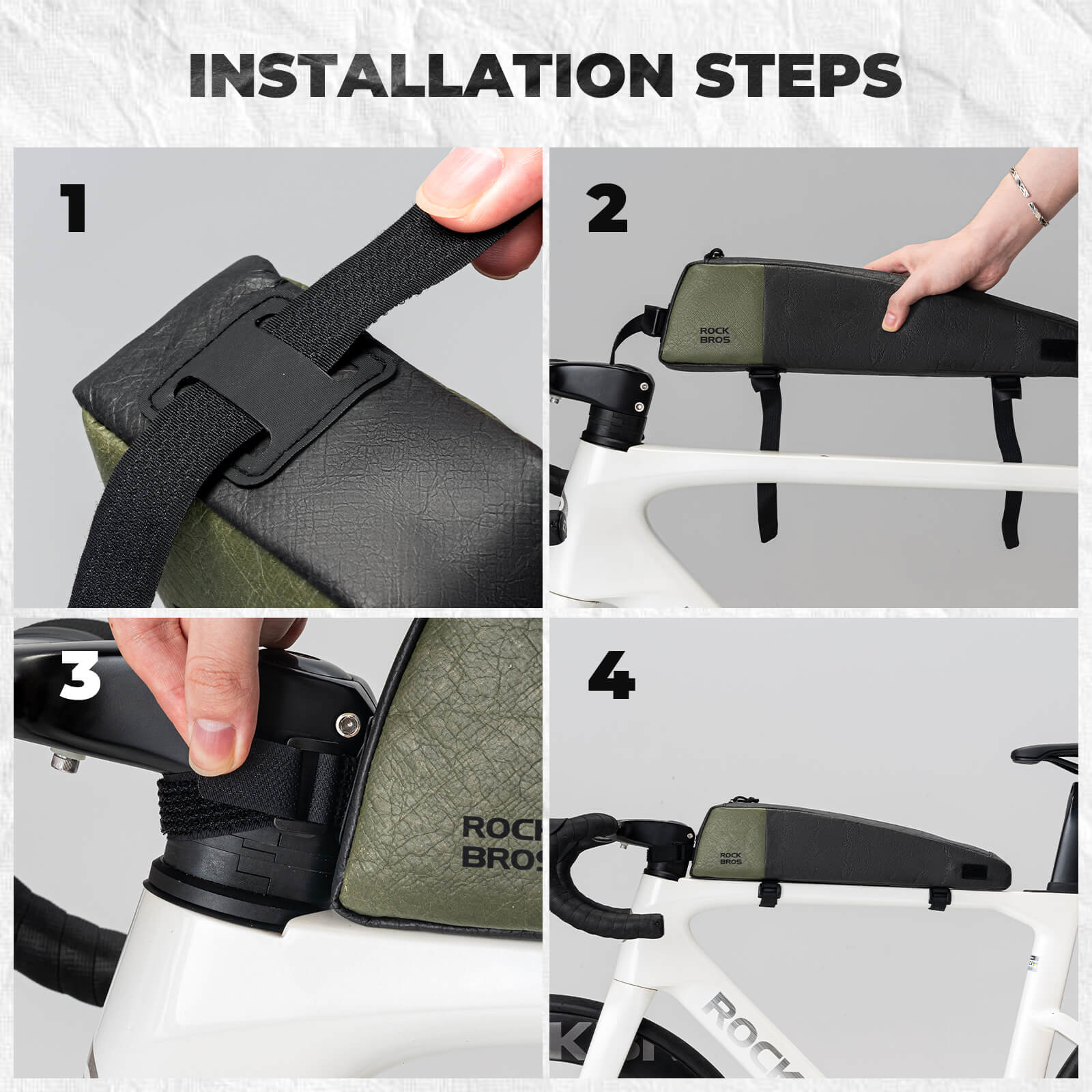 Top Tube Bike Bag - 0.9L - Image 6