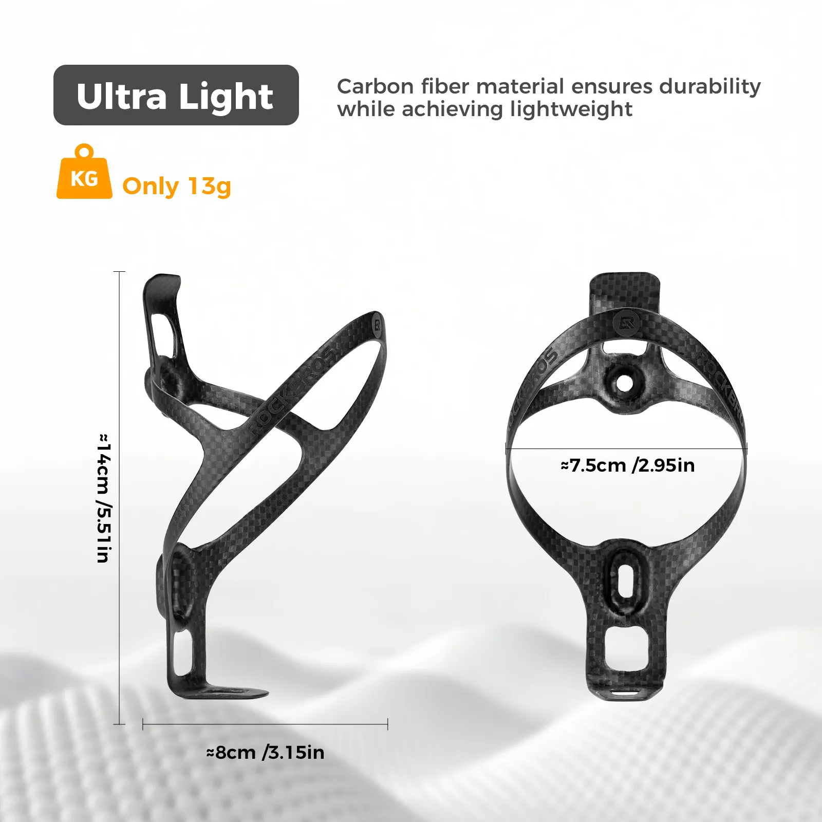 Ultralight Carbon Fiber Bottle Cage - Image 2