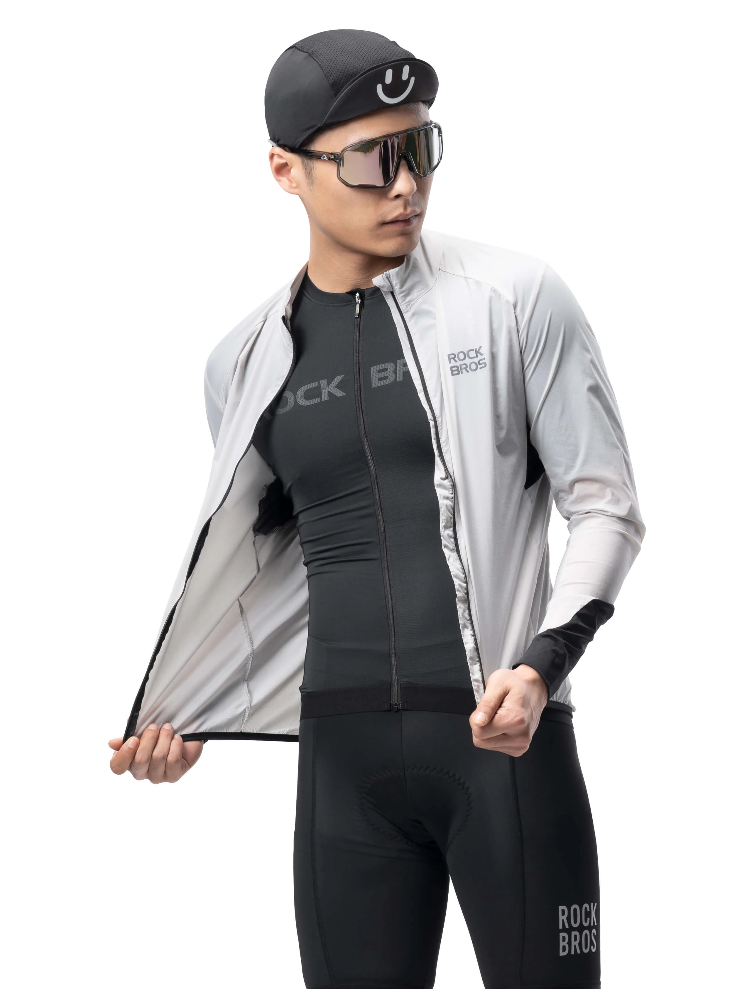 Unisex Lightweight Cycling Windbreaker Jacket - Image 4