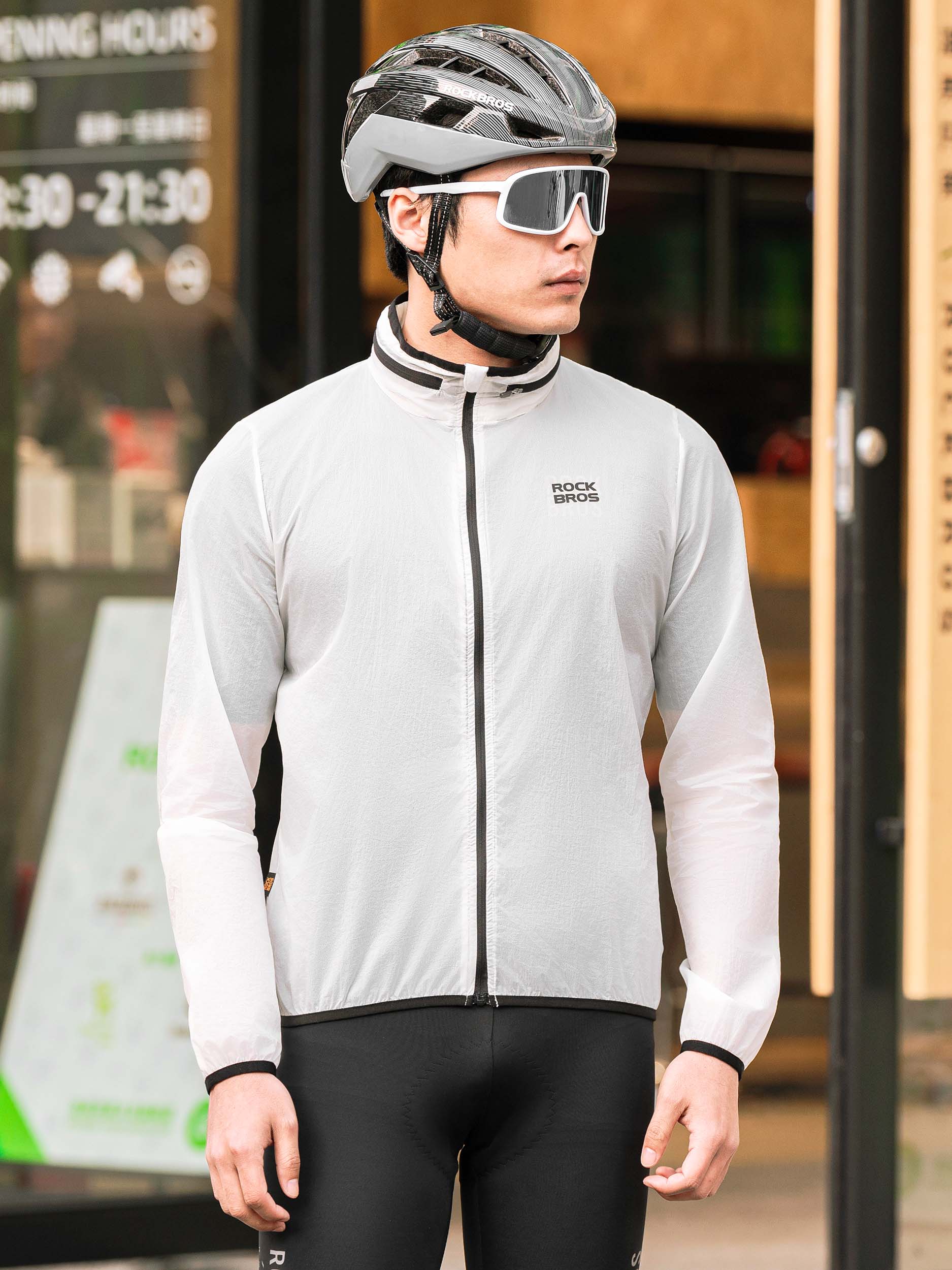 Unisex Solar-Powered Glow Cycling Jacket - Image 7