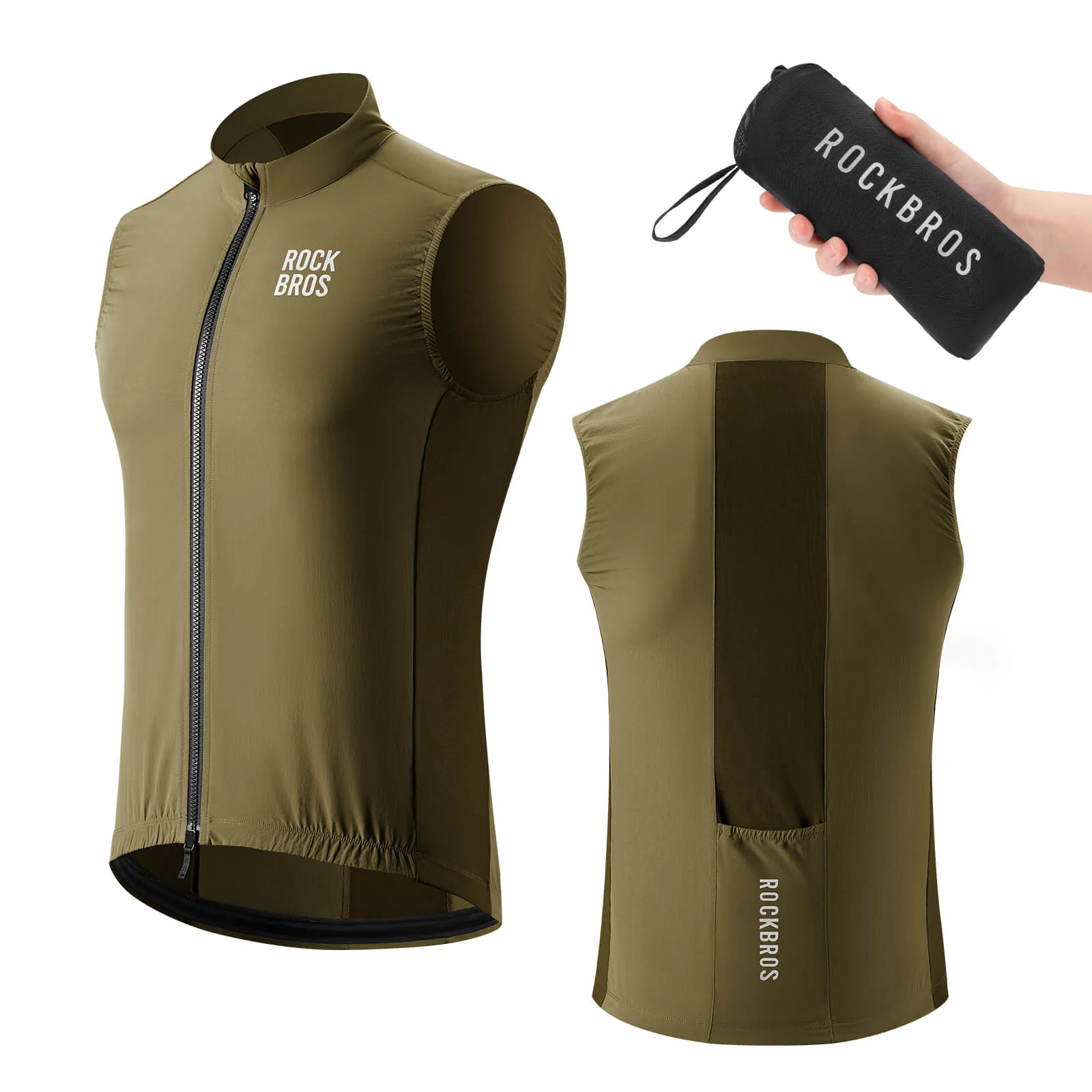 Unisex Windproof Cycling Vest - Image 3