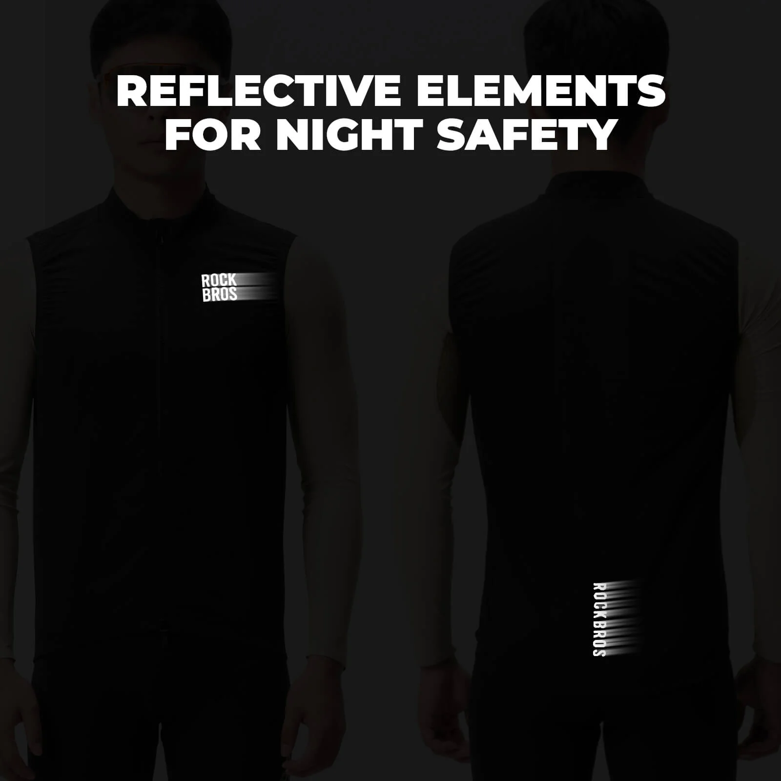 Unisex Windproof Cycling Vest - Image 8