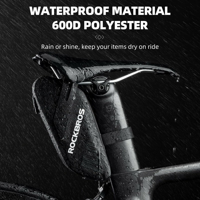 Waterproof Bike Saddle Bag - 0.6L - Image 4