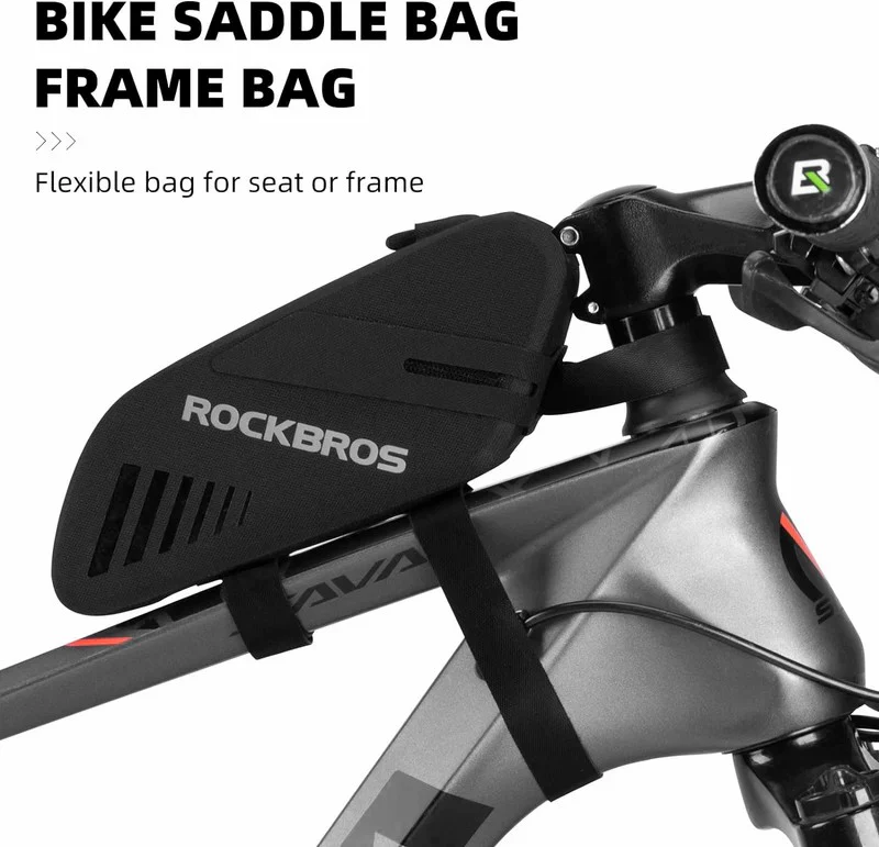 Waterproof Bike Saddle Bag - 0.6L - Image 8