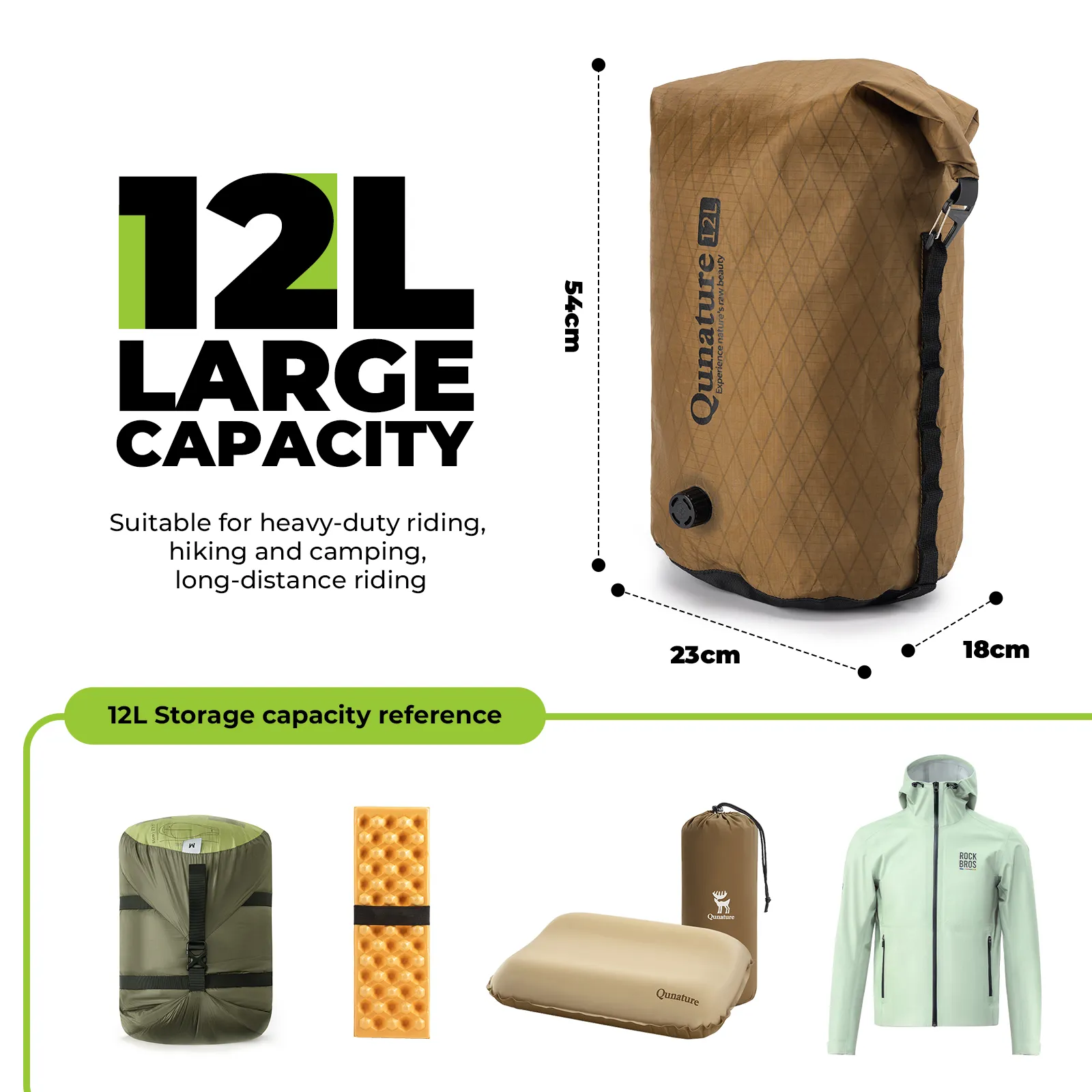 Waterproof Compression Bag for Bikepacking - Image 12