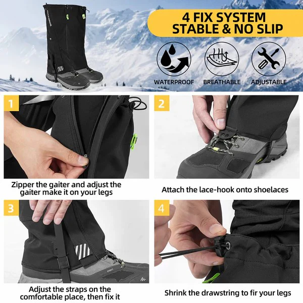 Waterproof Leg Gaiters - Image 5