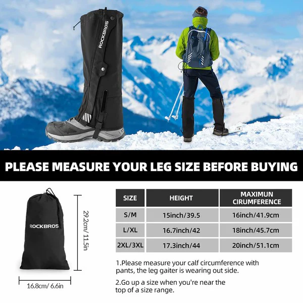 Waterproof Leg Gaiters - Image 6