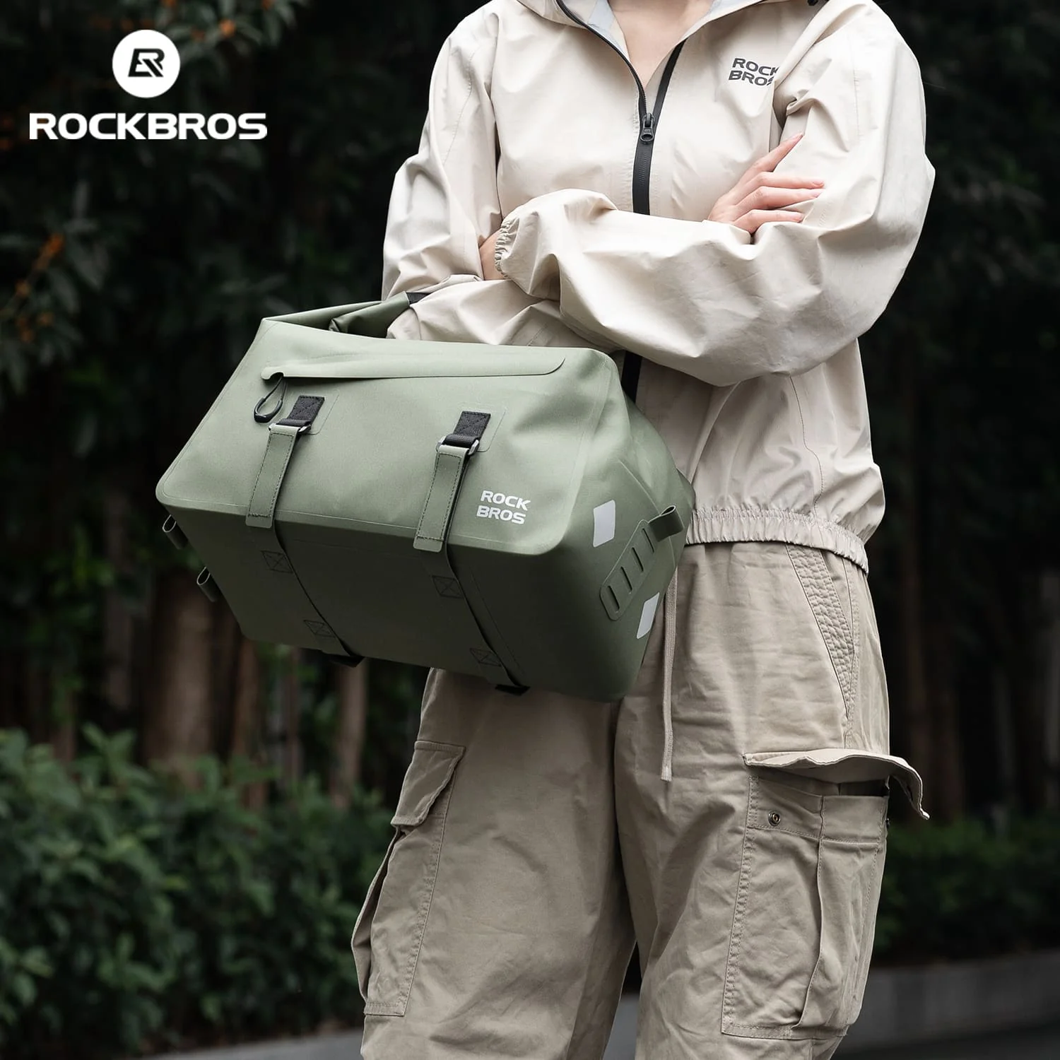 RideMate Bike Rear Rack Bag-16L - Image 12