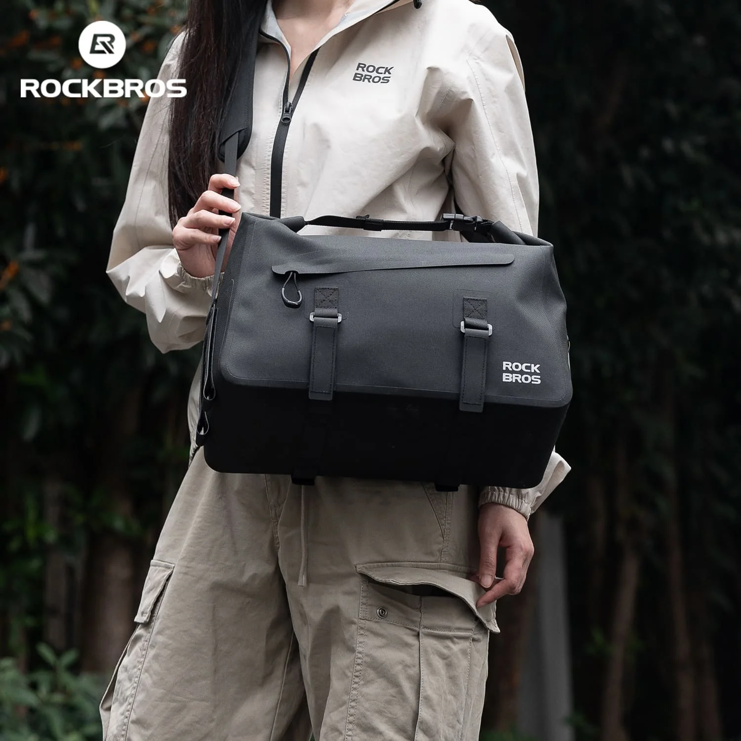 RideMate Bike Rear Rack Bag-16L - Image 13