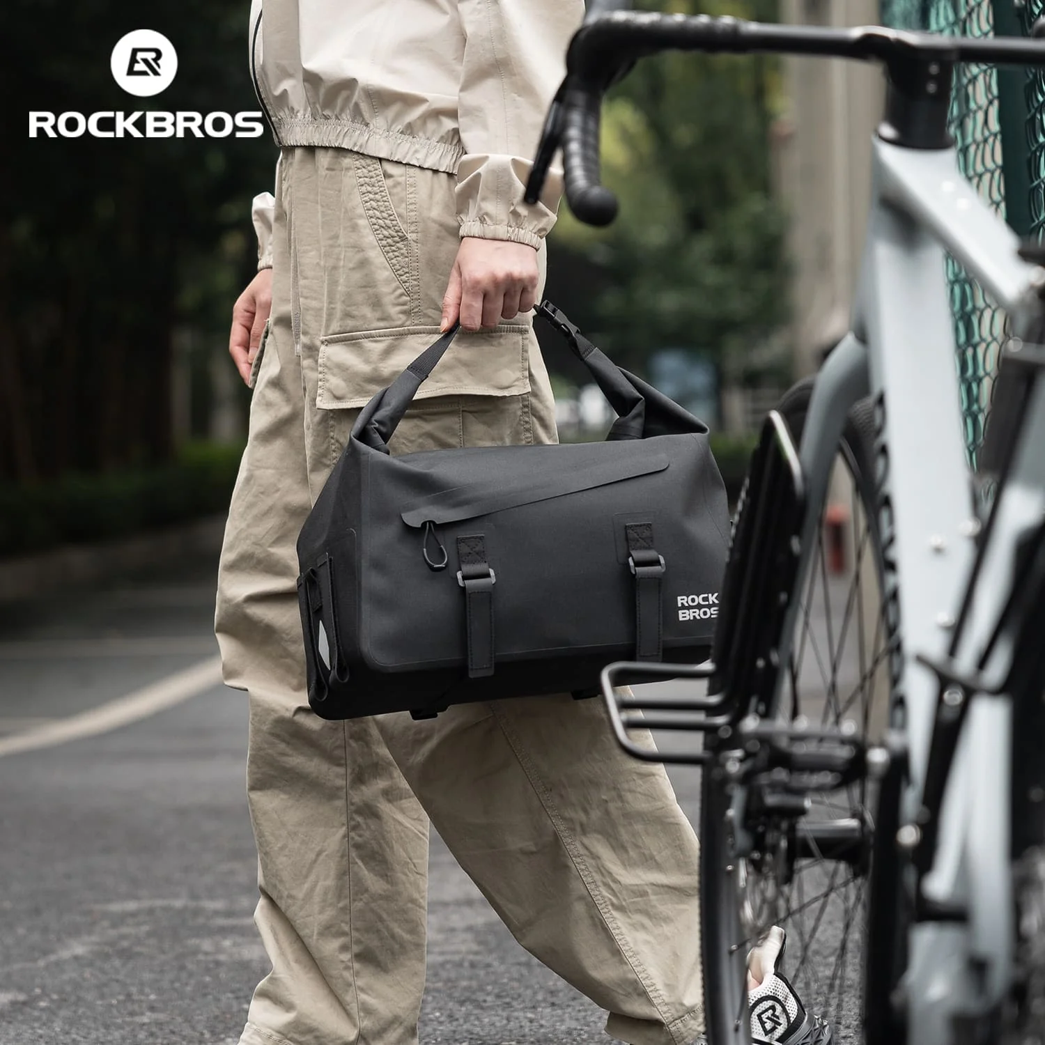 RideMate Bike Rear Rack Bag-16L - Image 15
