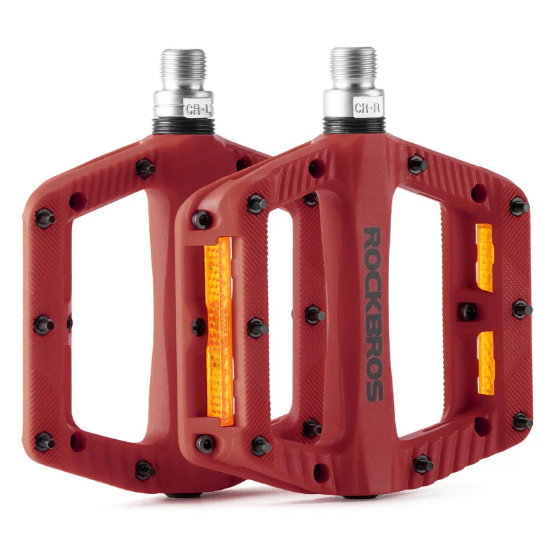 Wide Nylon Flat Bike Pedals - Image 4