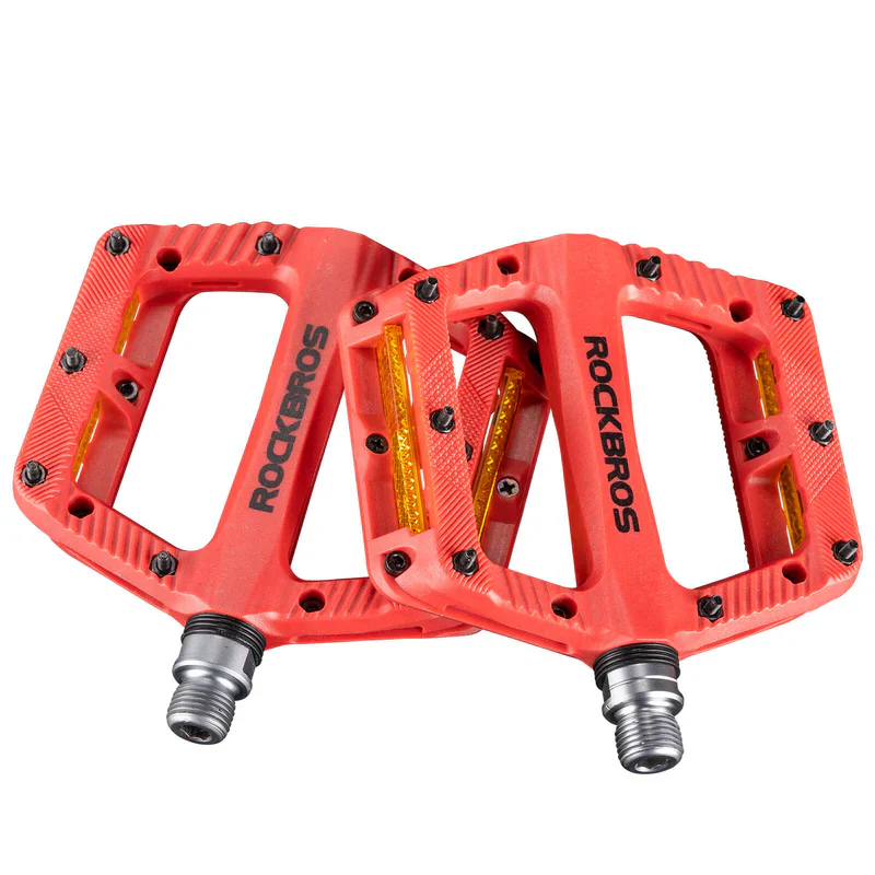 Wide Nylon Flat Bike Pedals - Image 8