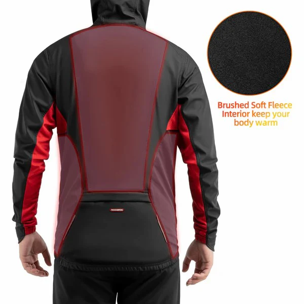 Windproof Thermal Cycling Jacket & Pants Set - Image 6