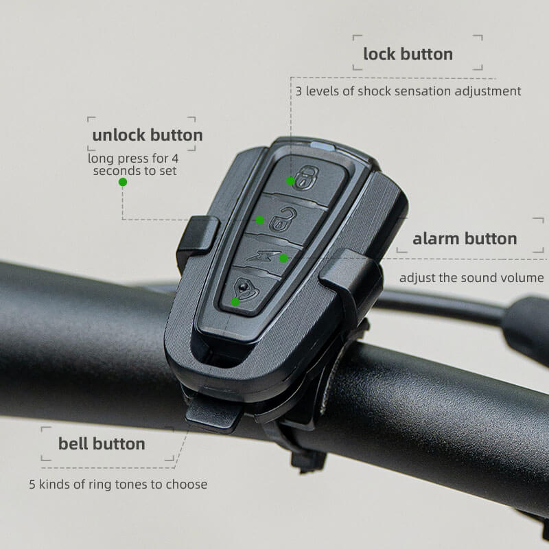 Wireless Bike Horn & Anti-Theft Alarm - Image 3