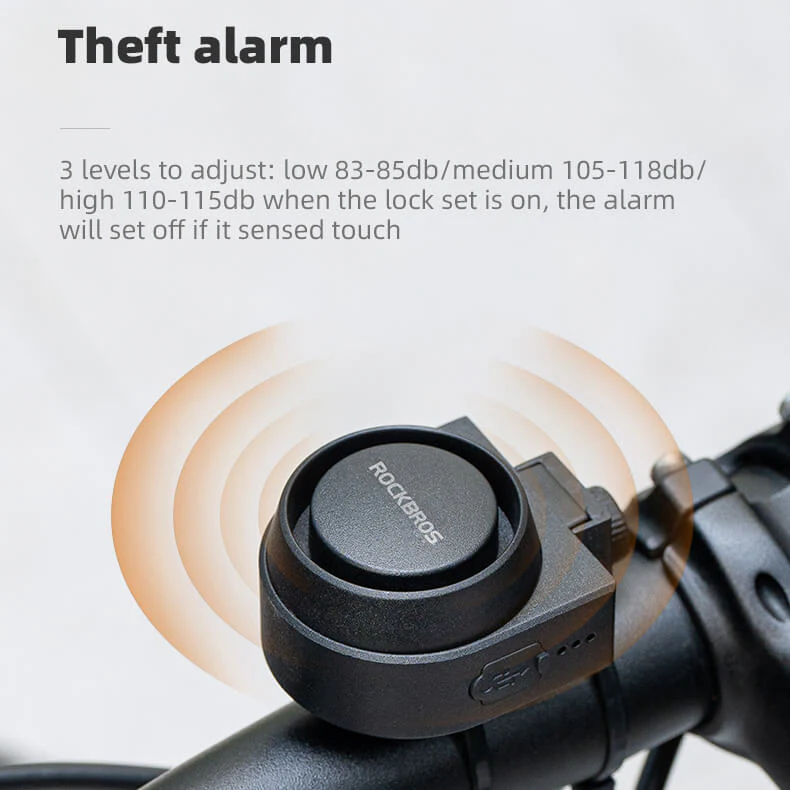 Wireless Bike Horn & Anti-Theft Alarm - Image 4