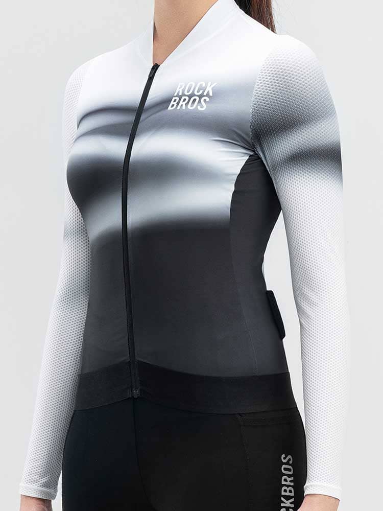Women's MengDi Long-Sleeve Cycling Jersey - Image 5