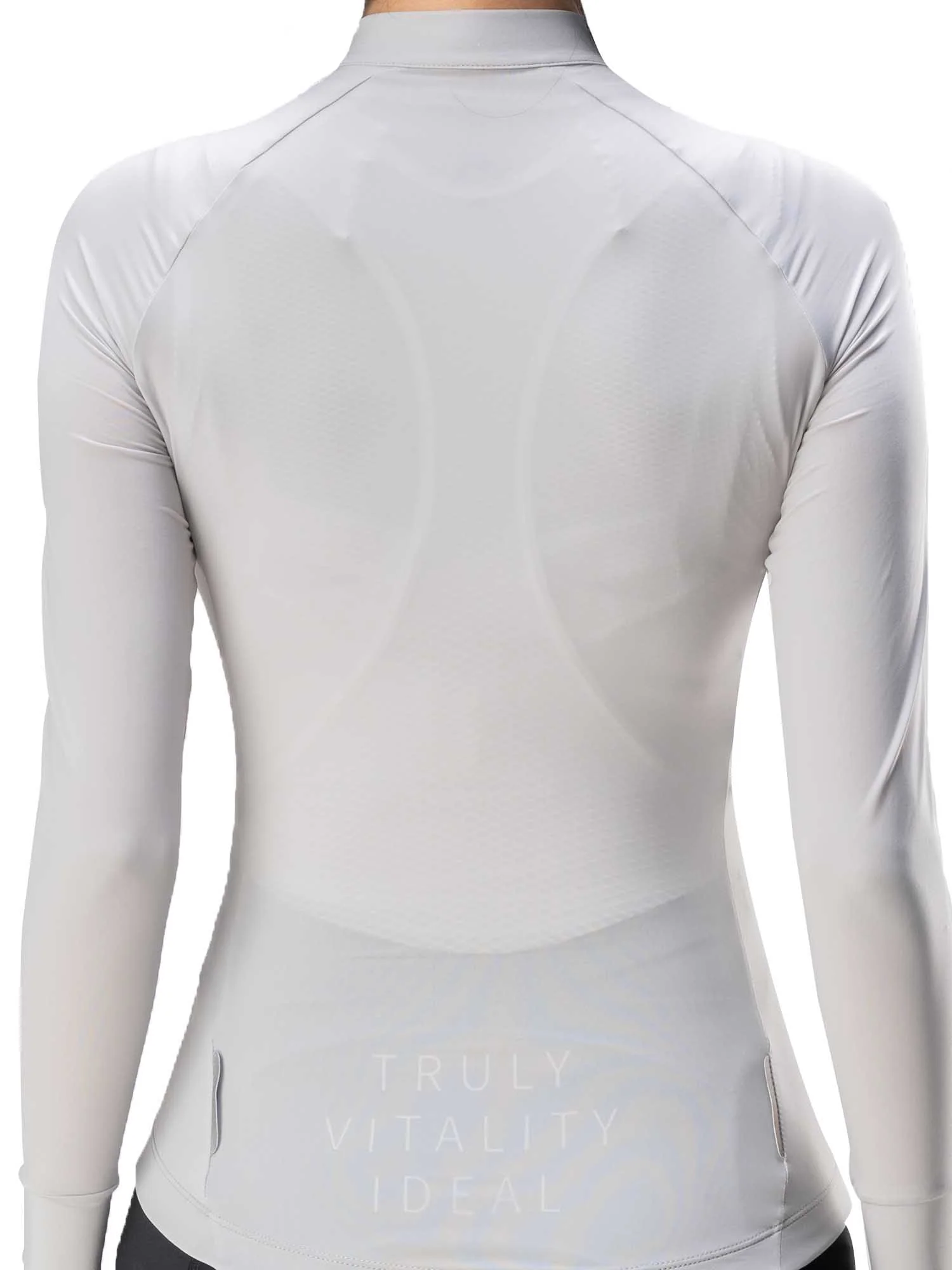 Women's TVI Lightweight Cooling Long-Sleeve Cycling Jersey - Image 4