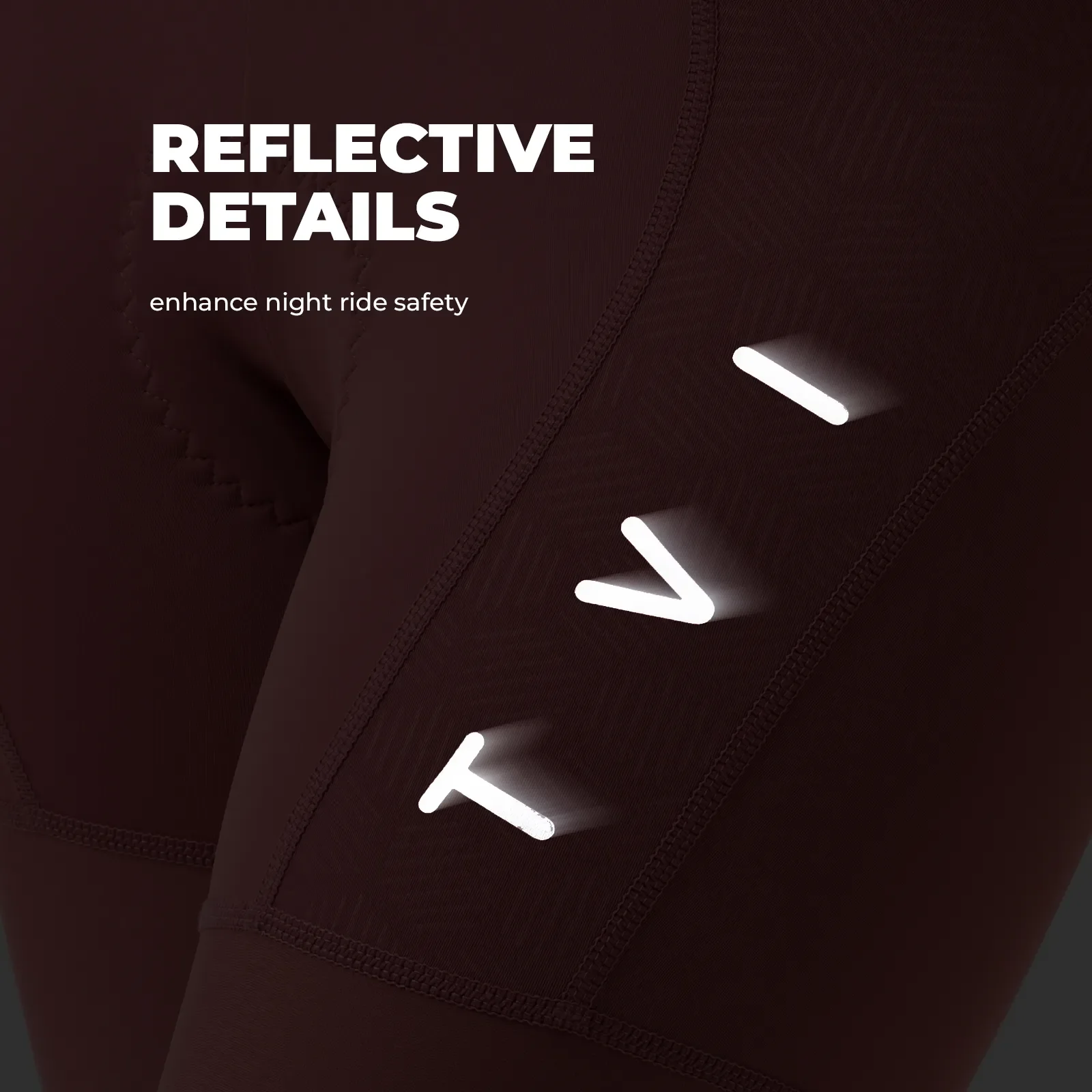 Women’s TVI Magnetic Clasp Bib Cycling Shorts - Image 10