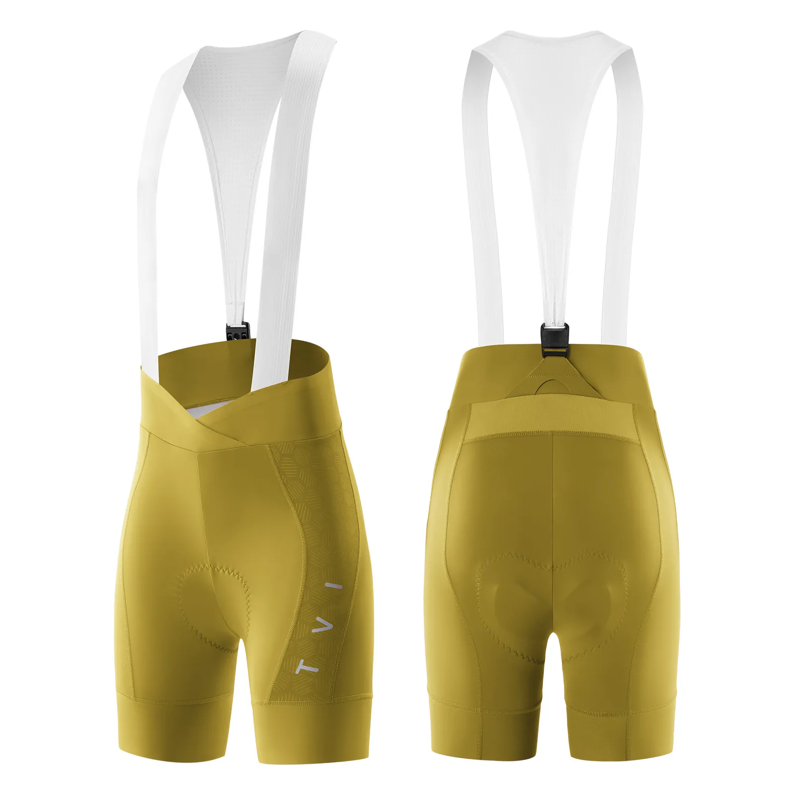 Women’s TVI Magnetic Clasp Bib Cycling Shorts - Image 6