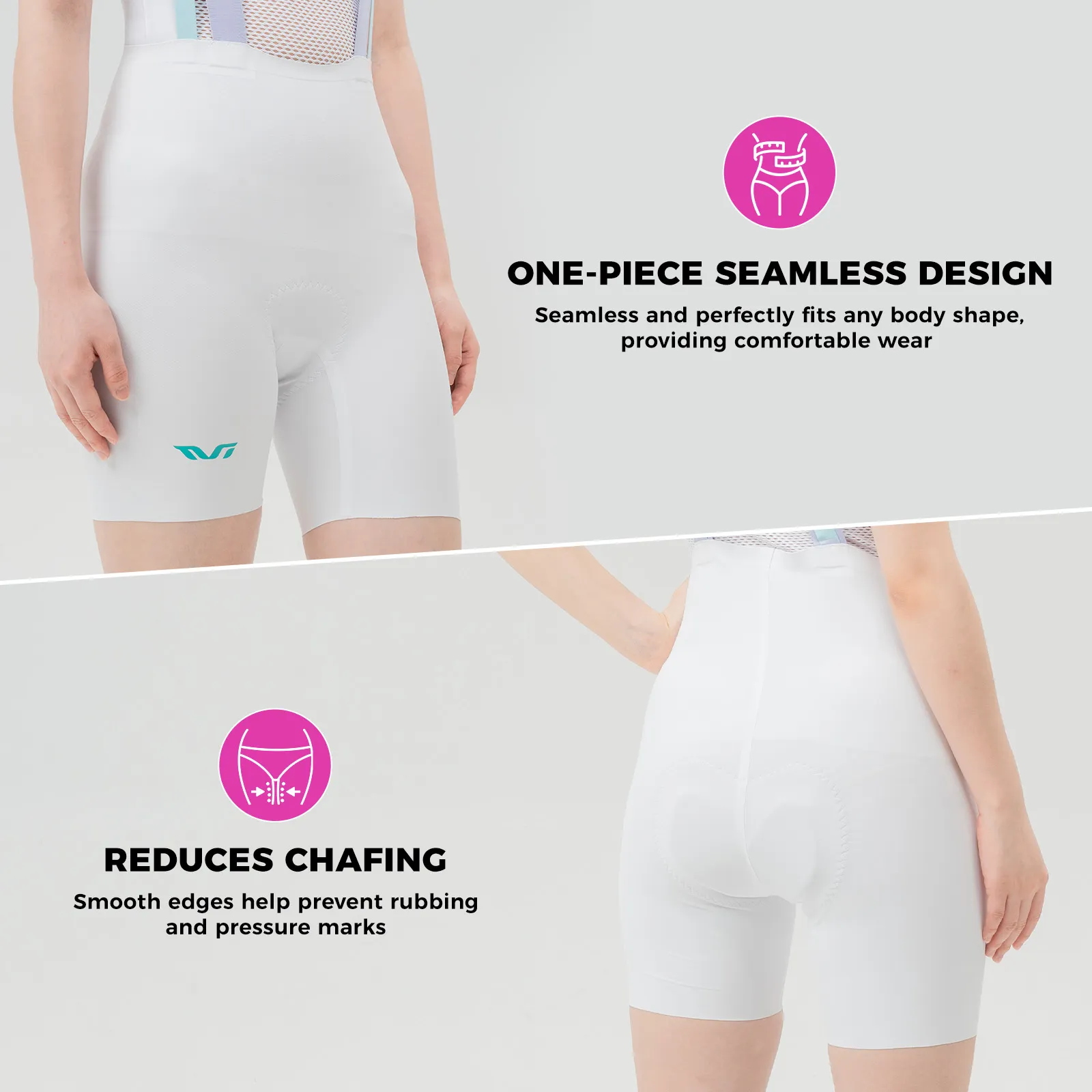 Women’s TVI One-Piece Cycling Bib Shorts - Image 9