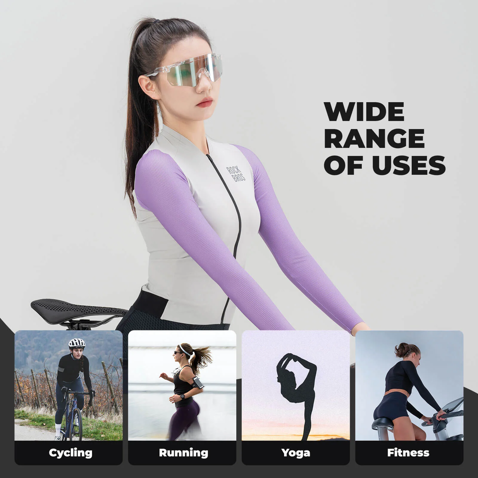 Women's Breathable Long-Sleeve Cycling Jersey - Image 12
