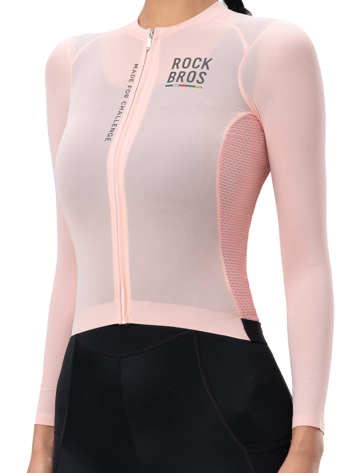 Women's ROAD-TO-SKY Quick-Drying Long-Sleeve Cycling Jersey - Image 3