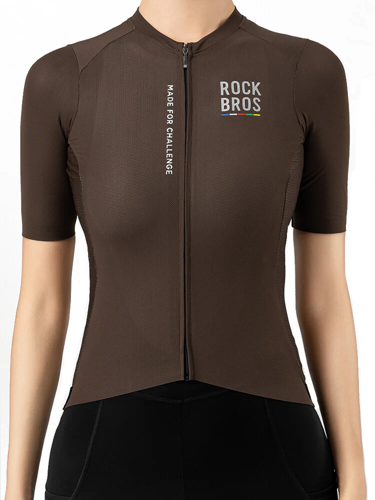 Women's ROAD-TO-SKY Quick-Drying Short-Sleeve Cycling Jersey - Image 16
