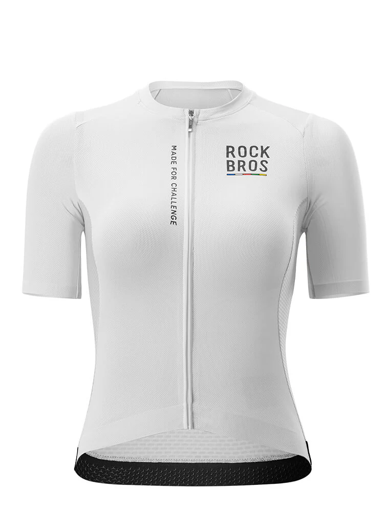 Women's ROAD-TO-SKY Quick-Drying Short-Sleeve Cycling Jersey - Image 2