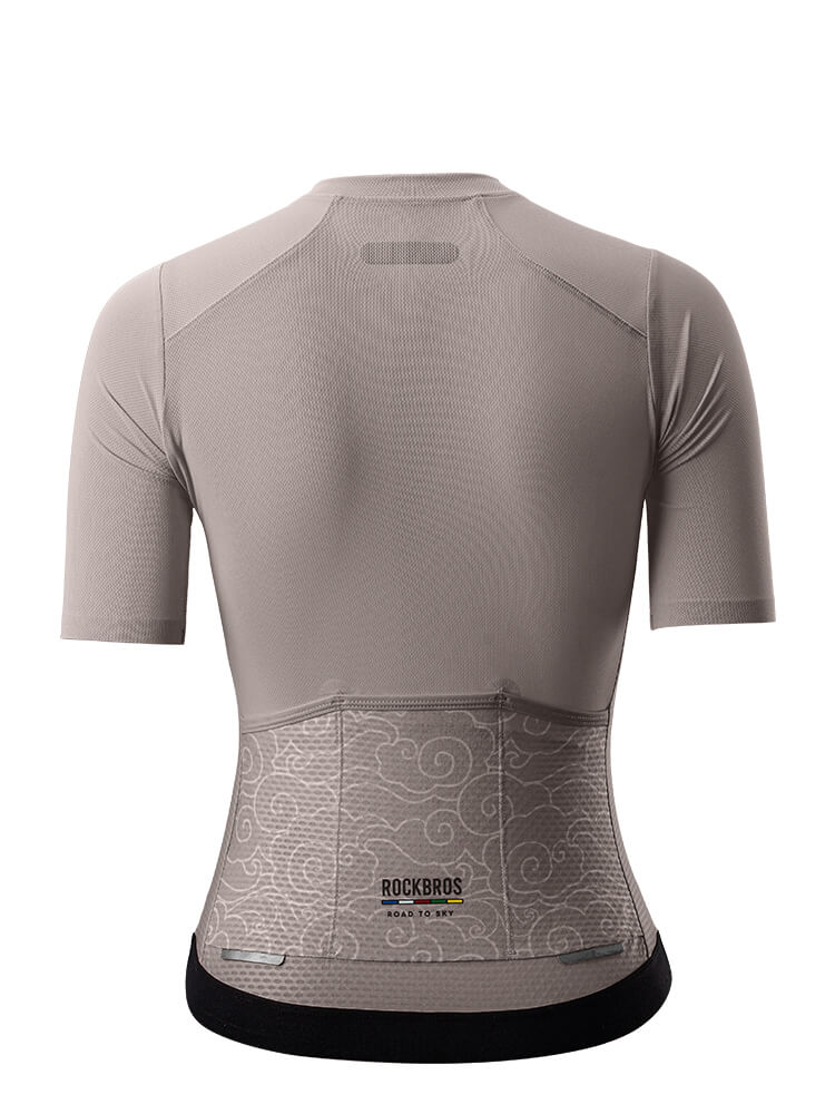 Women's ROAD-TO-SKY Quick-Drying Short-Sleeve Cycling Jersey - Image 20