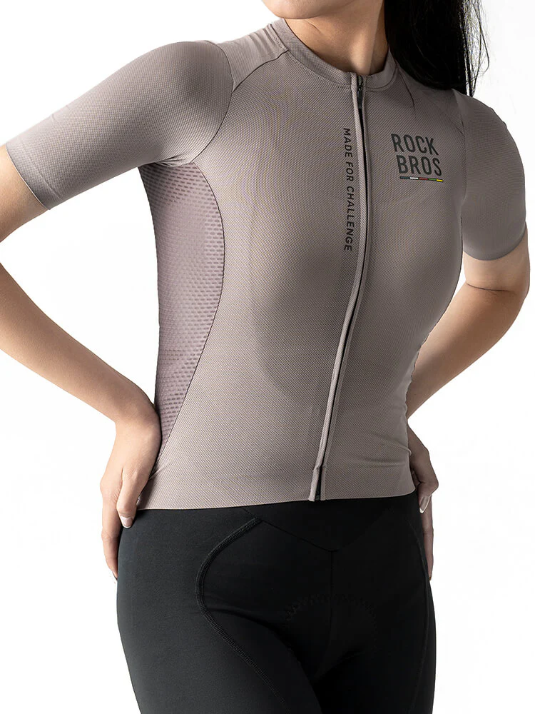 Women's ROAD-TO-SKY Quick-Drying Short-Sleeve Cycling Jersey - Image 22