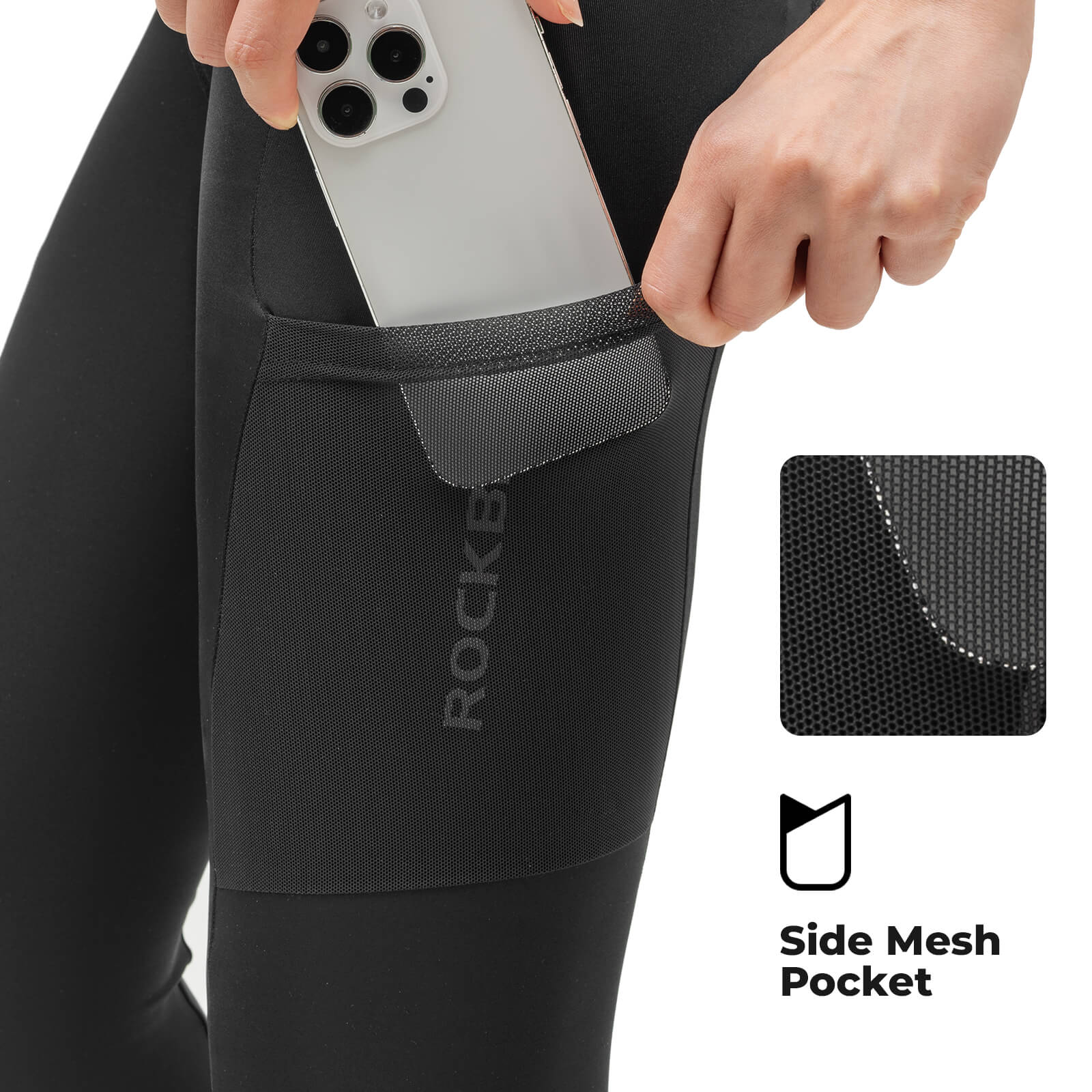 Women's Summer Cycling Tights with Pockets - Image 4