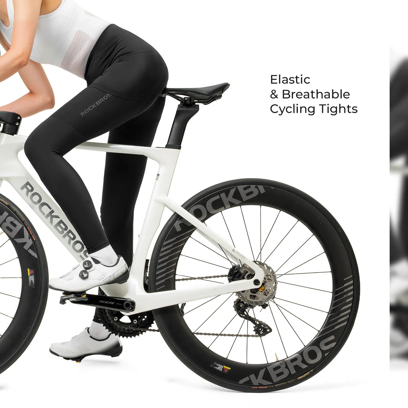 Women's Summer Cycling Tights with Pockets - Image 6