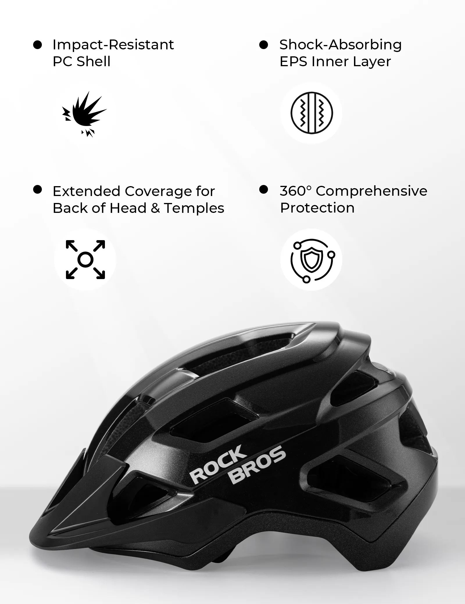 Youth Cycling Helmet & Magnetic Helmet Light Bundle - Image 5