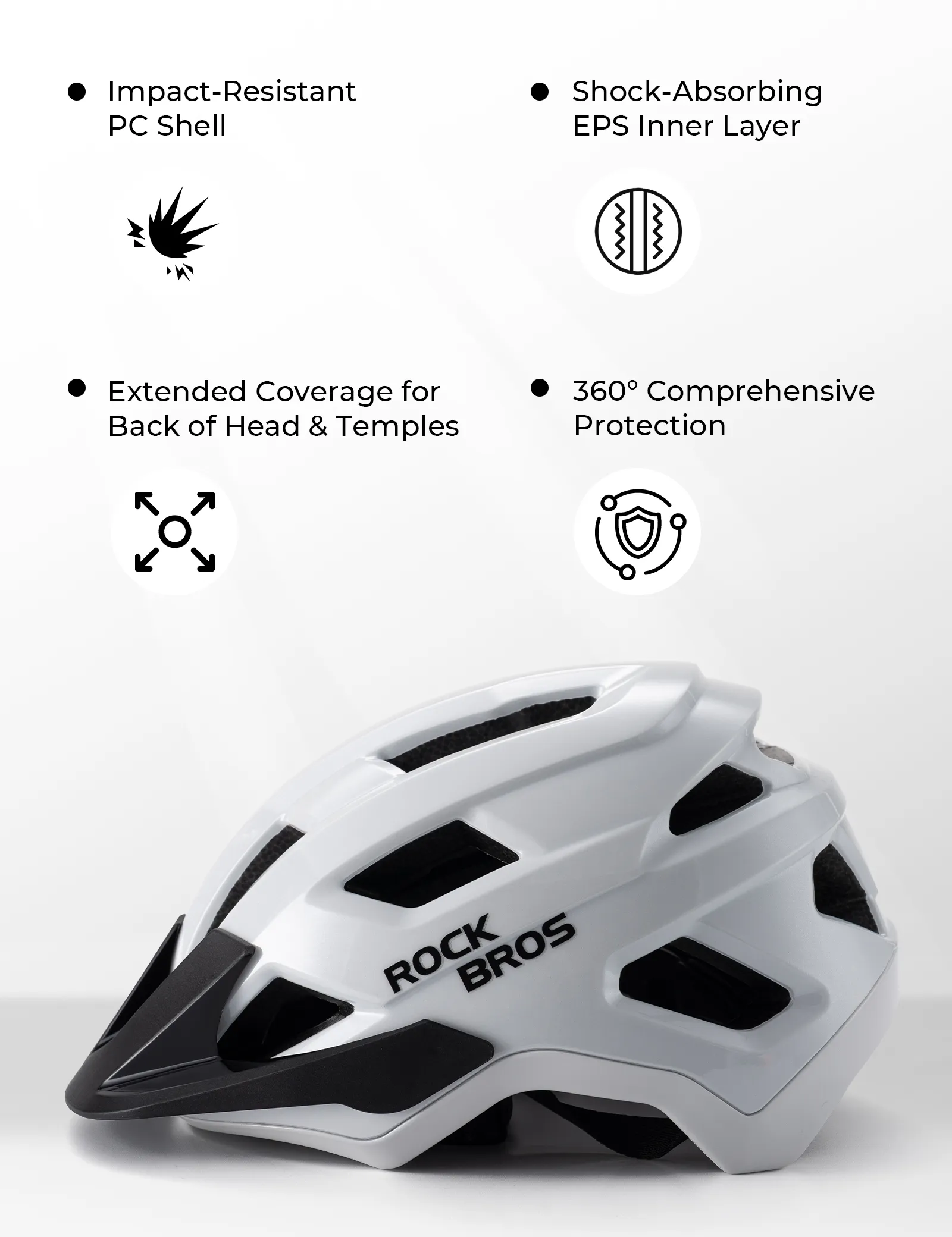 Youth Cycling Helmet & Magnetic Helmet Light Bundle - Image 6