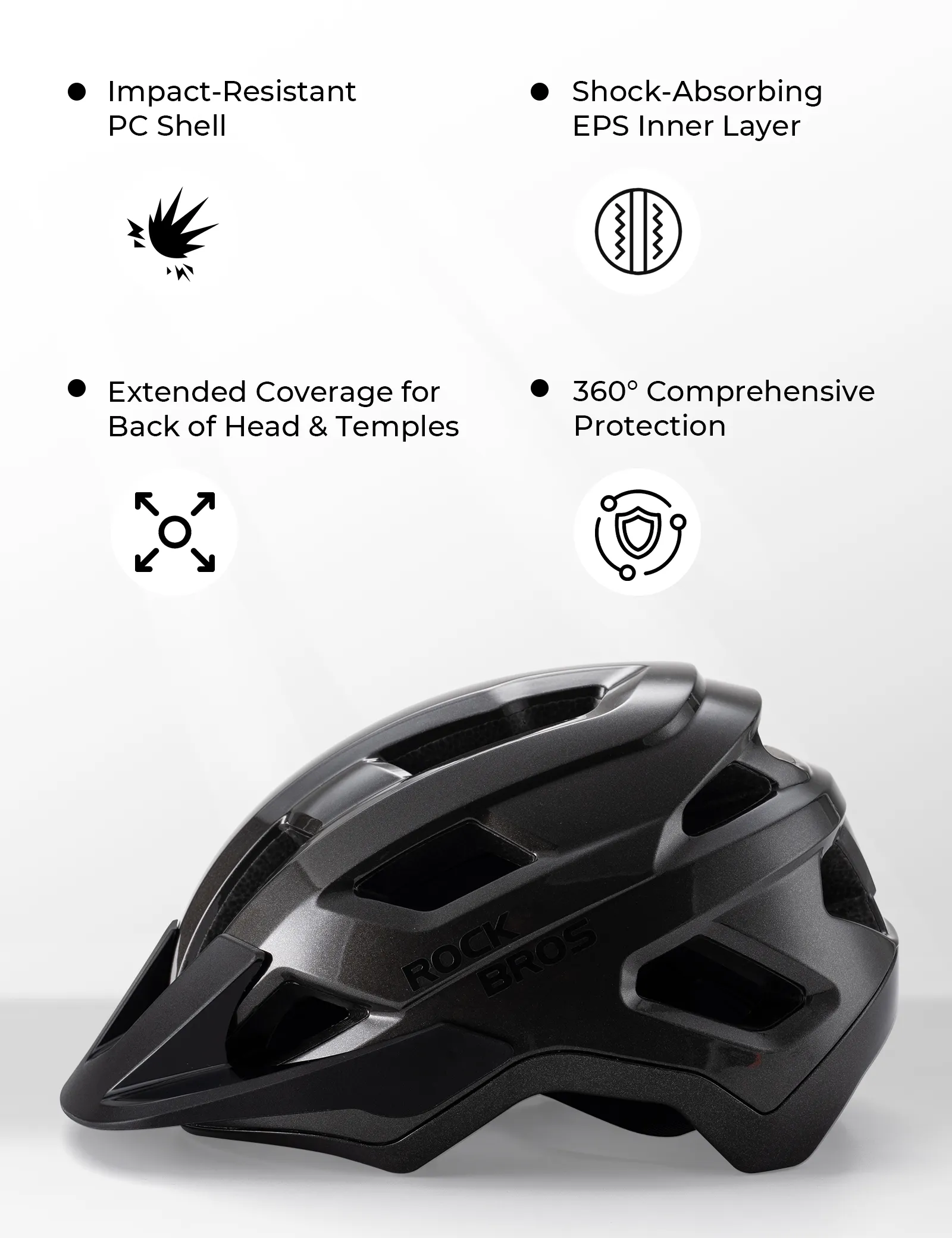 Youth Cycling Helmet & Magnetic Helmet Light Bundle - Image 7