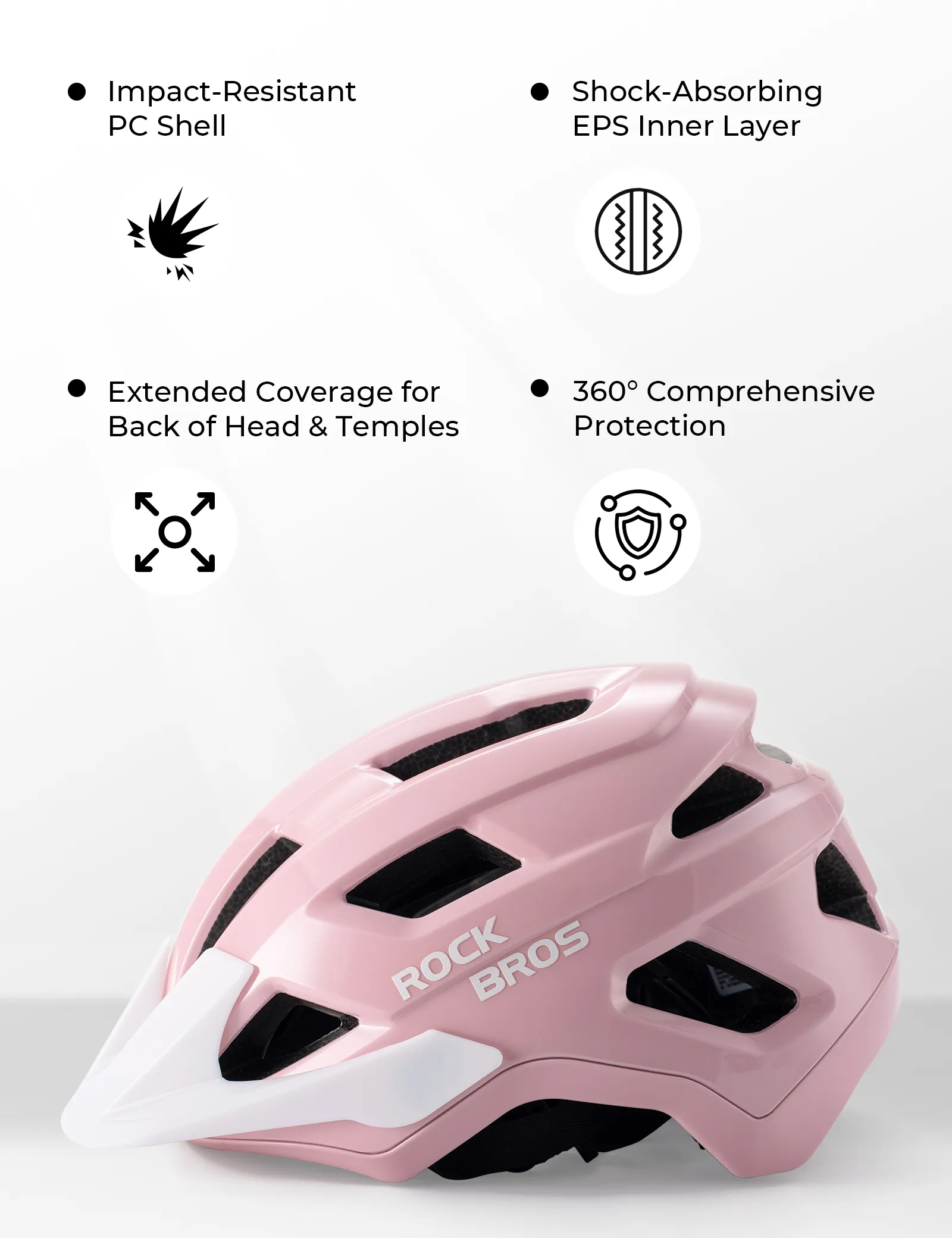Youth Cycling Helmet & Magnetic Helmet Light Bundle - Image 8
